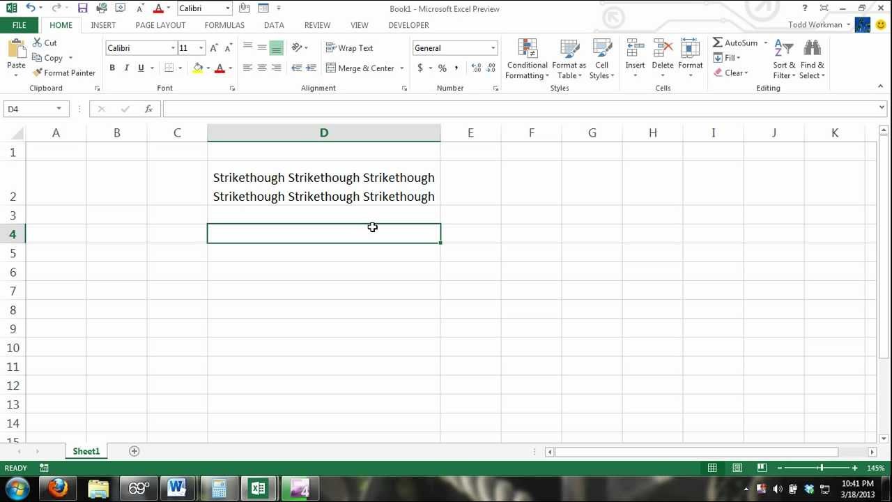 how to add text for next line with in excel mac